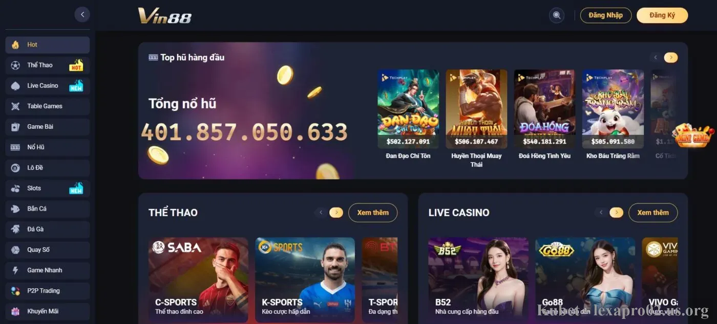Trang web Vin88 hoạt động dưới sự giám sát từ chính phủ Philippines