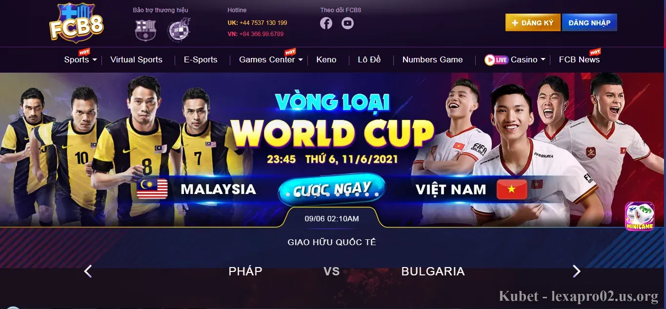 FCB8 có liên kết cùng nhiều tên tuổi trong làng cung cấp cá cược trực tuyến