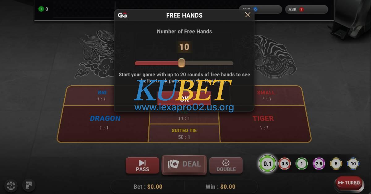 Natural8 Dragon Tiger Casino Game