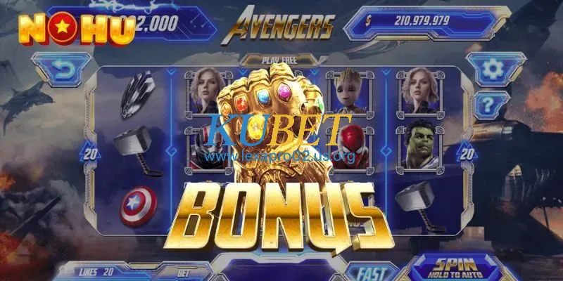 Nổ hũ Avengers có nhiều ưu điểm nổi bật 