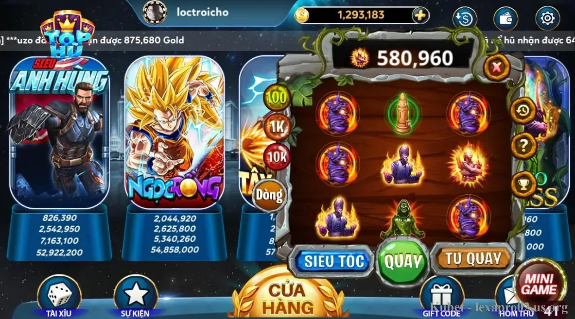 Đồ họa đỉnh cao, chất lượng của những tựa game tại Phát Lộc Club