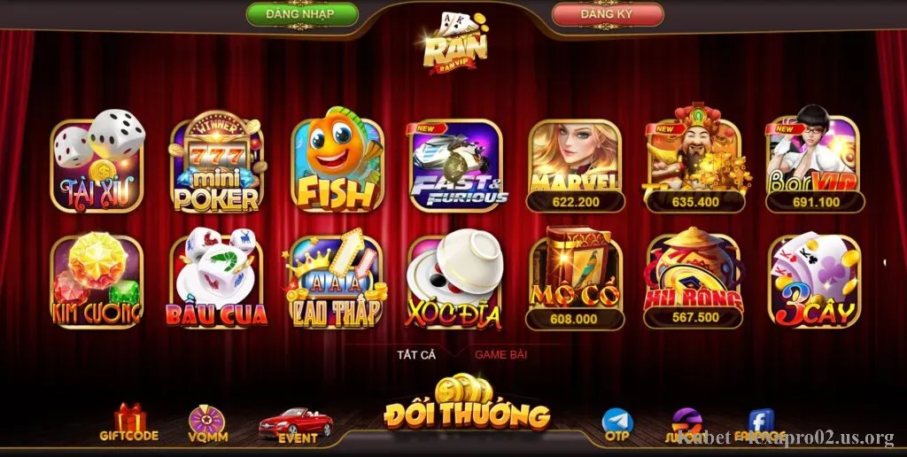 Khám phá kho game hot tại cổng game RanVip 