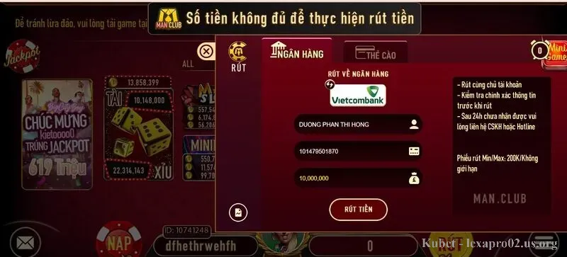 Các ưu điểm khi tham gia chơi tại Man Club