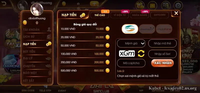 Cổng game Sanclub triển khai nhiều phương thức để hội viên tiện giao dịch 