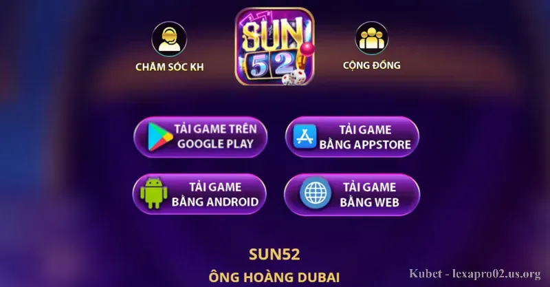 Hướng dẫn cách tải app Sun52 xuống smartphone 