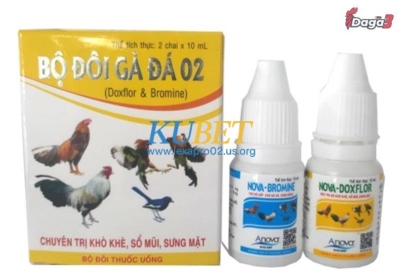 Một số loại thuốc nhỏ gà đá phổ biến trên thị trường Việt Nam